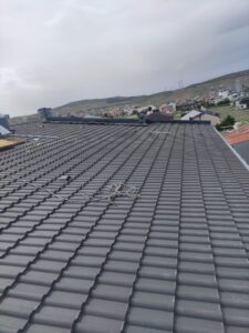 Samsun çatı ustası-Özel gri renkte sac çatı yapımı, Atakum'da kenet çatı yapımı ve tamiri SAMSUN ÇATI USTASI